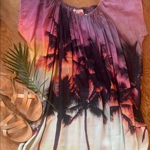 Samudra Wailea Off Shoulder Caftan